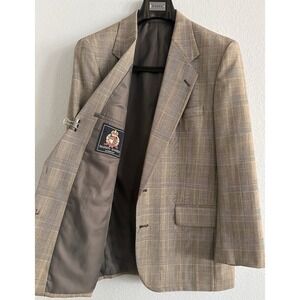 VTG  Hardy Amies 2 Piece  Suit | 41R  34x30 | Classic British Tailoring Classy